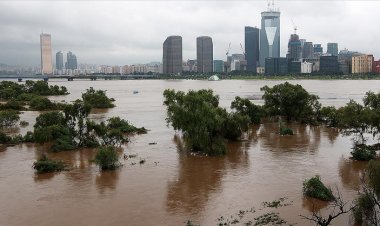 Güney Kore'de şiddetli yağış nedeniyle ölenlerin sayısı 14'e yükseldi