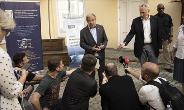 BM Genel Sekreteri Guterres, Lviv'i ziyaret etti