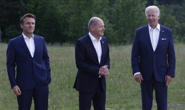 Almanya Başbakanı Scholz, ABD, Fransa ve İngiltere liderleriyle uluslararası konuları görüştü