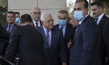 Filistin Devlet Başkanı Abbas Ankara'da