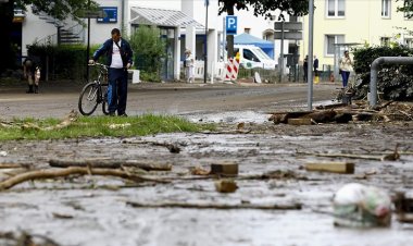 Almanya’da şiddetli yağış su baskınlarına neden oldu