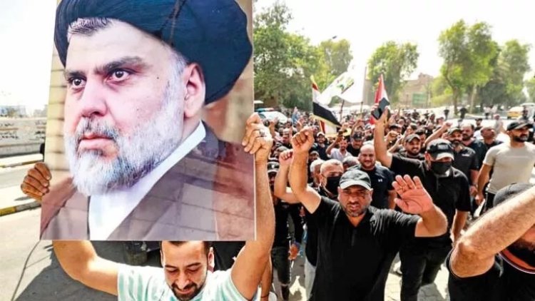 Irak'ta Sadr'dan 'eyleme devam ve erken seçim' çağrısı