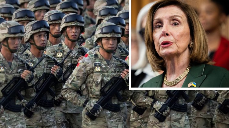 Çin'den açık tehdit: Pelosi'nin ziyaretine ordumuz kayıtsız kalmaz