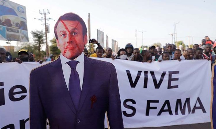 Mali'den Fransa lideri Macron'a: Sömürgeci ve patronluk taslayan tutumundan vazgeç
