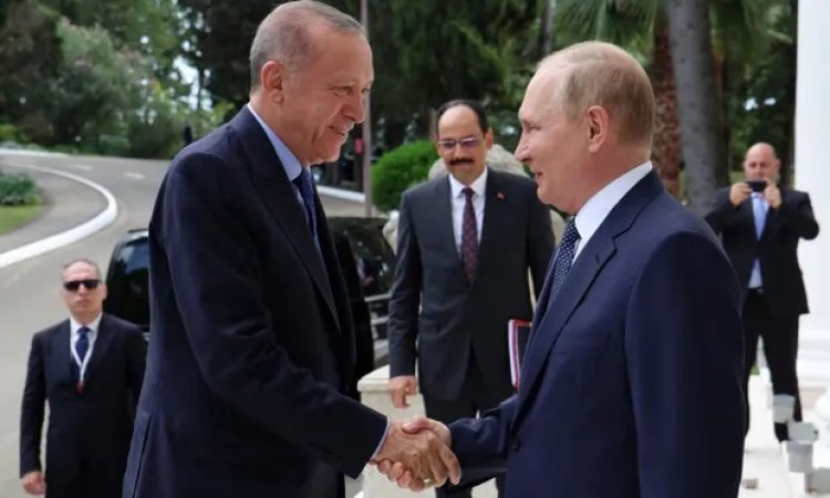 Erdoğan ve Putin'den "iş birliğine devam" mesajı