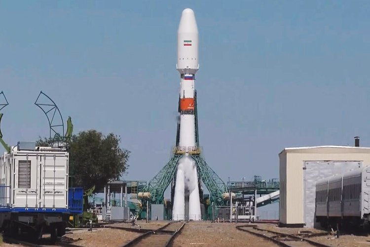 İran’ın Hayyam uydusu Kazakistan’ın Baykonur uzay Üssü’nden fırlatıldı