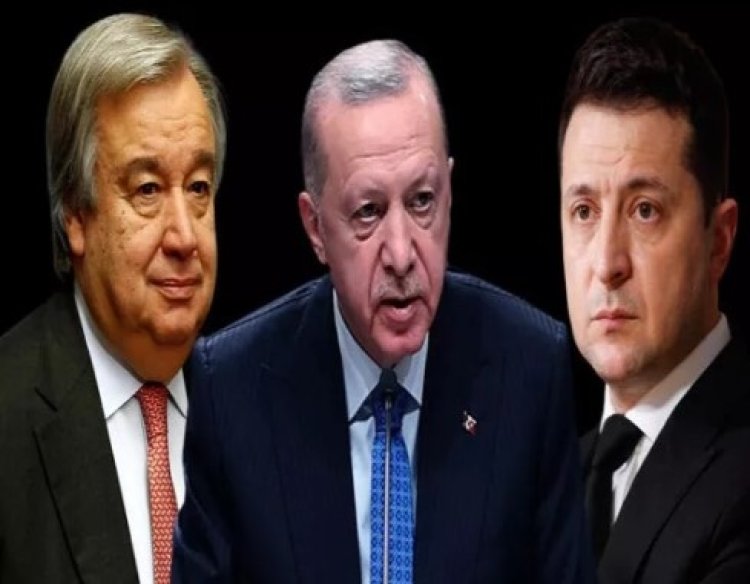 BM Genel Sekreteri, Ukrayna'da Zelenski ve Erdoğan ile görüşecek