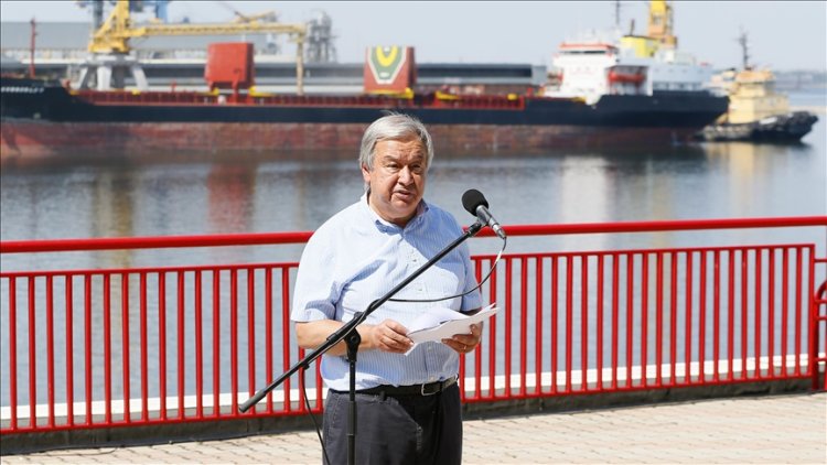 Guterres, Karadeniz Tahıl Girişimi'nin yenilenmesi konusunda Rusya'ya 4 somut öneride bulundu