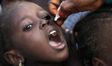 Gana'da çocuk felcine karşı aşılama kampanyası