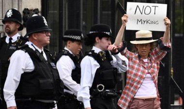 İngiltere'nin ifade özgürlüğüne tahammülü: 'Benim kralım değil' dedi tutuklandı