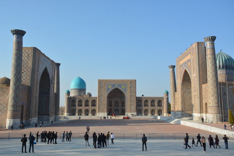 Özbekistan'ın tarihi Semerkant şehri ŞİÖ ülkeleri liderlerini ağırlamaya hazırlanıyor