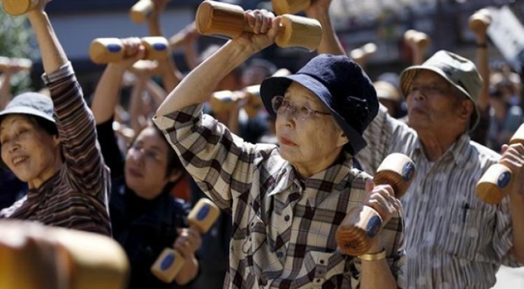 Japonya'da 75 yaş ve üzeri nüfus, toplam nüfus pastasının yüzde 15'ini aştı