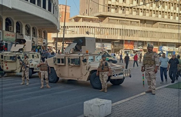 Bağdat'ta iki ay aradan sonra ilk Meclis oturumu öncesi güvenlik önlemleri üst seviyede