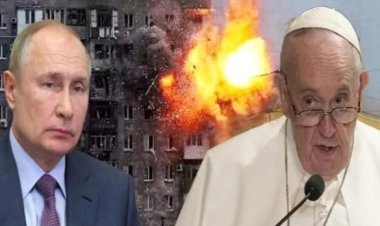 Papa Francesco, Ukrayna’da savaşı durdurması için Putin’e ‘yalvardı’