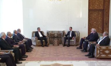 Suriye'yi ziyaret eden Hamas ve İslami Cihad heyeti Beşşar Esed'le görüştü