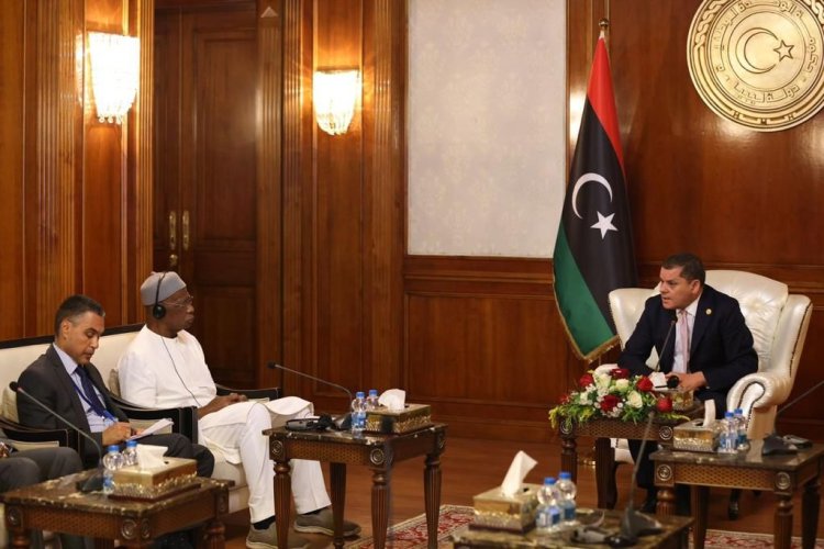 Libya Başbakanı Dibeybe, BM Özel Temsilcisi Bathily ile ülkedeki gelişmeleri görüştü