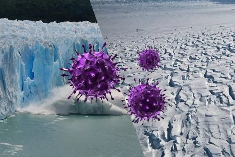 Araştırma: Buzullardaki donmuş virüsler, erime sonucu yeni bir pandemiye sebep olabilir