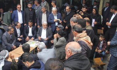 Yapıcıoğlu'ndan Siverek esnafına ziyaret