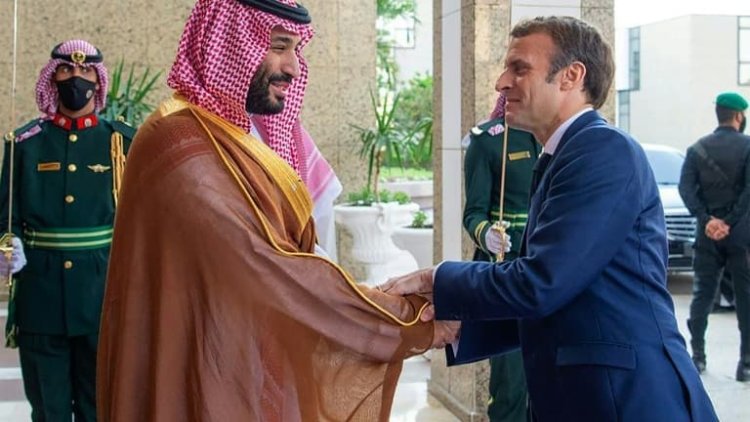 Suudi Arabistan Veliaht Prensi Bin Selman, Macron ile bölgesel gelişmeleri görüştü