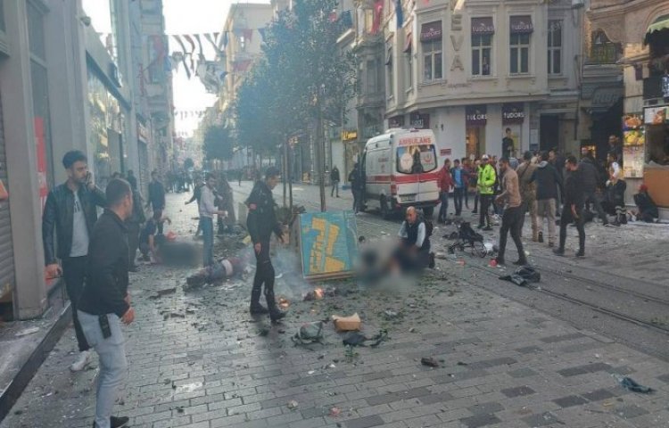 İstanbul İstiklal Caddesi'nde patlama: 4 ölü, 38 yaralı