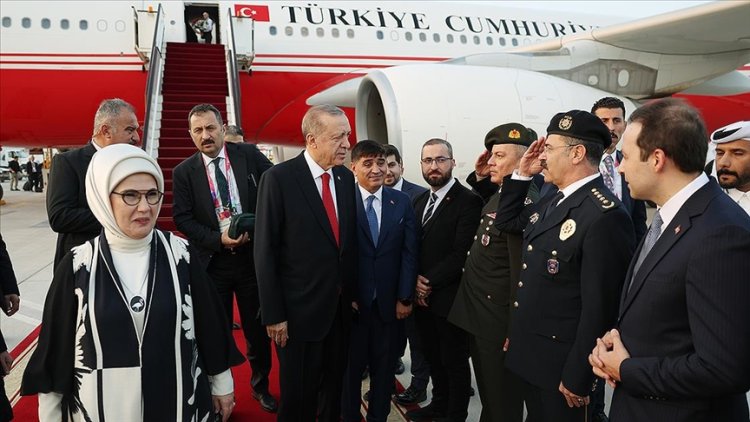 Cumhurbaşkanı Erdoğan, Katar'da