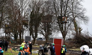 Almanya'da 35 bin çevreci eylem yaptı