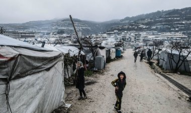 İdlib'de kış şartları kamplardaki sivillerin hayatını zorlaştırdı
