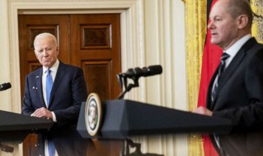 ABD Başkanı Joe Biden, Almanya Başbakanı Scholz ile görüştü