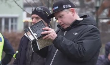 Mesele 'ifade özgürlüğü' değilmiş! Tevratın yakılmasına izin vermediler!