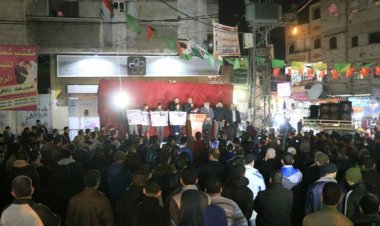 Gazze halkı, işgalci siyonistin Cenin katliamını protesto etti