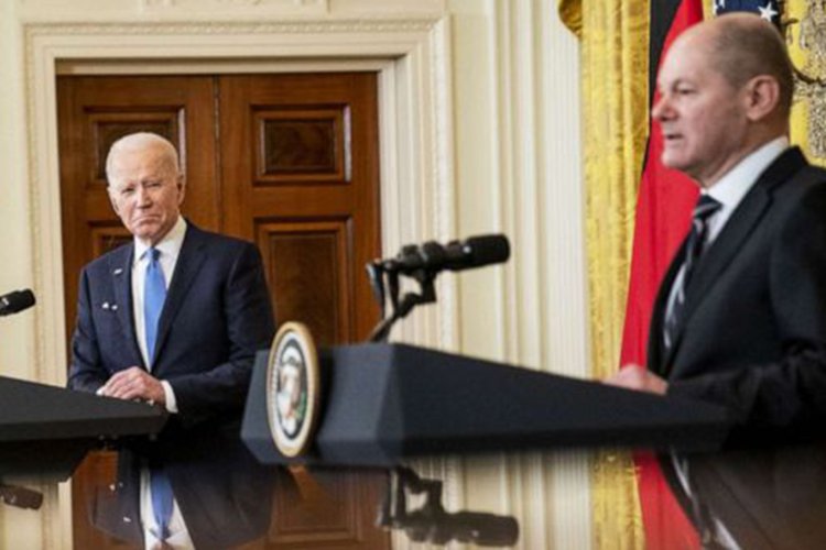 ABD Başkanı Joe Biden, Almanya Başbakanı Scholz ile görüştü