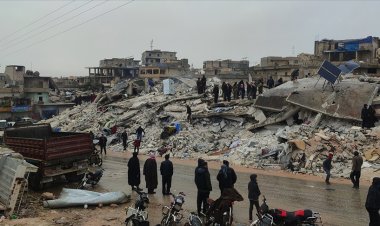 Suriye'nin depremden etkilenen kuzey bölgelerinde yas ilan edildi