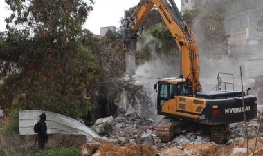 Siyonist çete, Kudüs'te Filistinlilerin evlerini yıkmaya devam ediyor