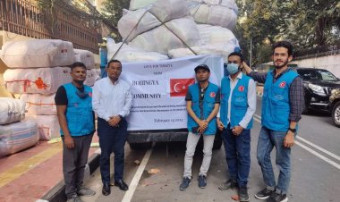 Arakanlı mazlum Müslümanlardan depremzedelere destek