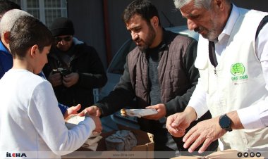 Filistin Vakfı'ndan Umut Kervanı aracılığıyla depremzedelere sıcak yemek