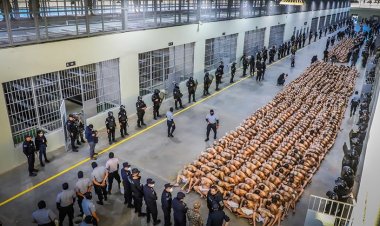 Amerika kıtasının en büyük hapishanesine 2 bin çete üyesi nakledildi