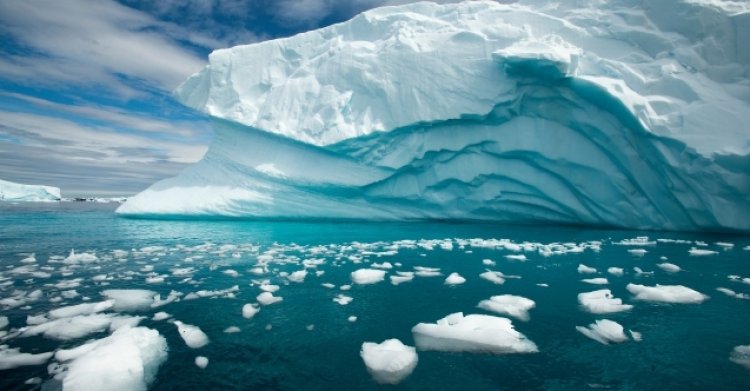 Antarktika'daki deniz buzu 43 yılın en düşük seviyesine geriledi