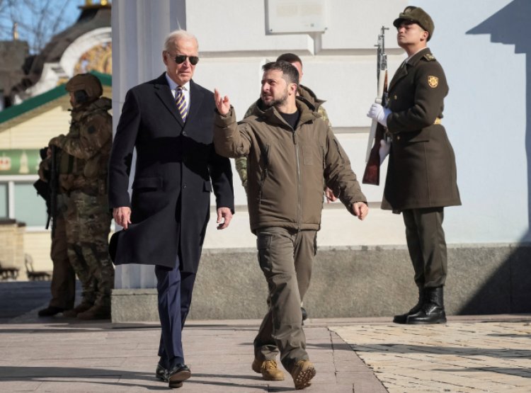 Zelenskiy: Biden'in Ukrayna ziyareti savaş alanını etkileyecek