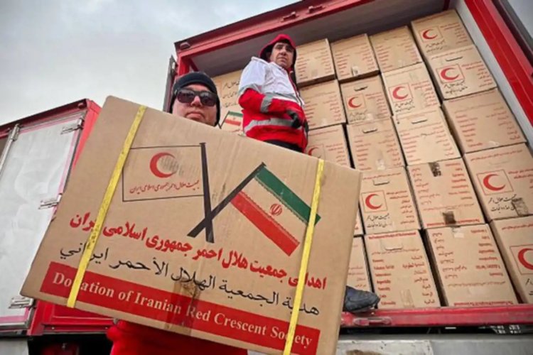 İran'da, Türkiye ve Suriye için yardım kampanyası