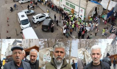 Adıyamanlılar: Umut Kervanı verdiği hizmetlerle acılarımızı hafifletti