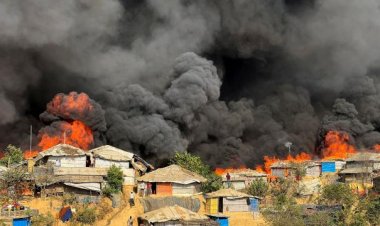 Arakanlı Müslümanların kaldığı kampta yaşanan yangın 'planlı bir sabotaj eylemi' çıktı