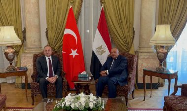 Bakan Çavuşoğlu, Mısırlı mevkidaşı Şükri ile bir araya geldi