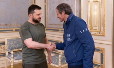 Uluslararası Atom Enerjisi Ajansı Direktörü Grossi Ukrayna'da