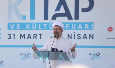 Diyanet İşleri Başkanı Erbaş: Bizim medeniyetimiz kitap medeniyetidir