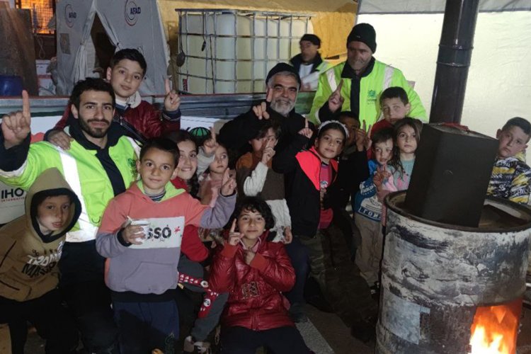 Umut Kervanı, Avrupa Yetim Eli, IHO-EBRAR ve  Yetimler Vakfı, depremzede çocuklara manevi rehberlik de yapıyor