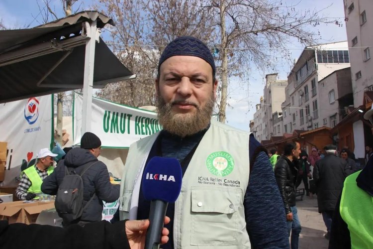 Kanadalı Müslümanlardan Umut Kervanı ve depremzedelere ziyaret