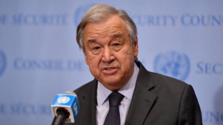 Guterres: Suyu korumak ve herkese eşit erişim sağlamak için harekete geçelim