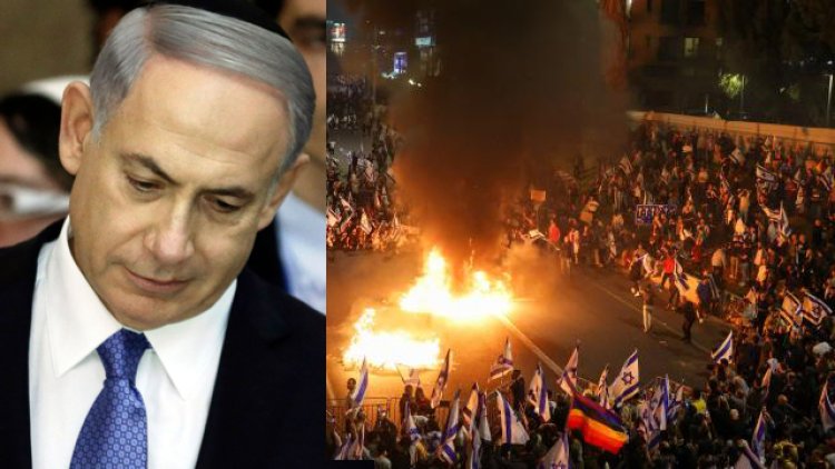 Netanyahu: Protestoları ABD fonluyor! ABD: Derin endişe duyuyoruz!