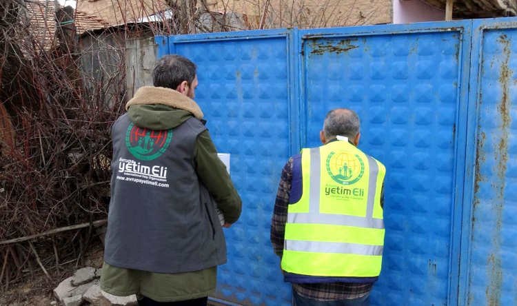 Avrupa Yetim Eli depremzedelere yardımlarını sürdürüyor