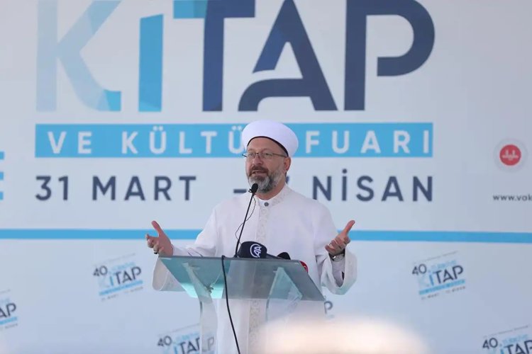 Diyanet İşleri Başkanı Erbaş: Bizim medeniyetimiz kitap medeniyetidir